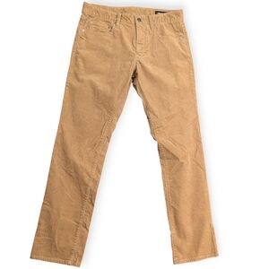 Bonobos Khaki Corduroy Tailored Pants Men's Size 31/30 Office Attire Casual